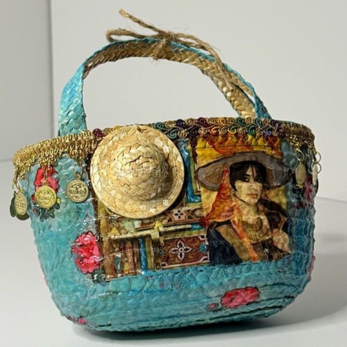 سلة خوص توزيعات