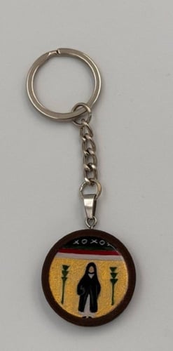 1 ميدالية (تعليقة) مفاتيح رسم يدوي