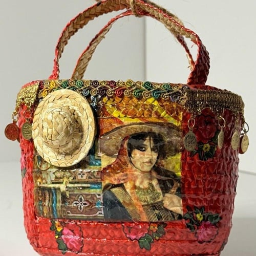 سلة خوص توزيعات