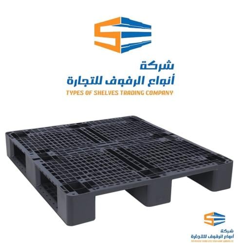 رفوف تخزين مستودعات اسود حمولة 2طن علا الاارض1×120