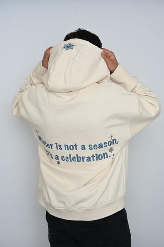 Oversized Hoodie Beige