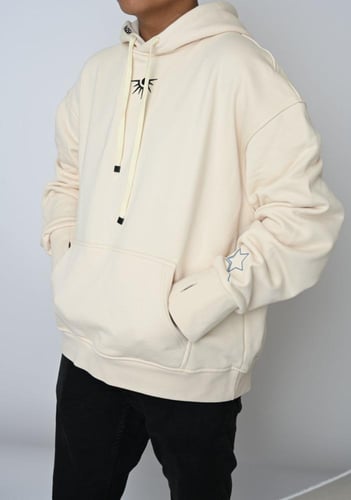 Oversized Hoodie Beige