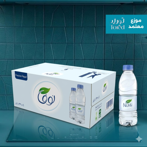 كرتون مياه نوفا 330 مل - 40 قارورة