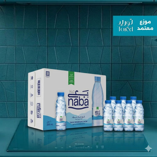 عرض مياه نبع تبوك 200ملي 50 كرتون