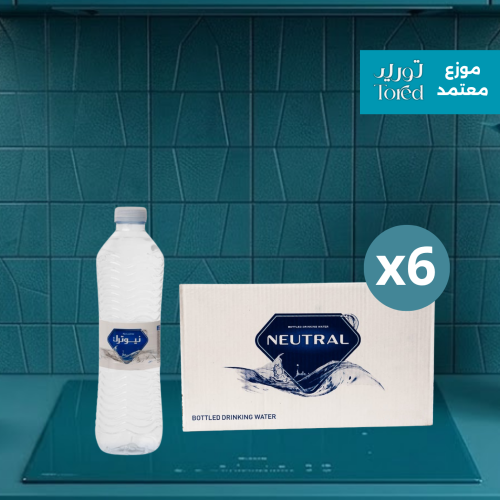 مياه نيوترل لتر ونص - 6 عبوة