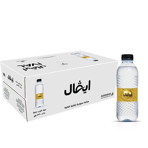 كرتون مياه ايفال 330 مل 40 عبوة
