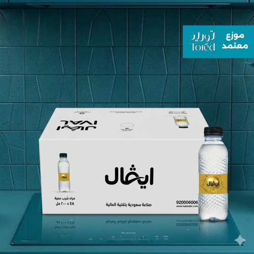 كرتون مياه ايفال 200 مل 48 عبوة