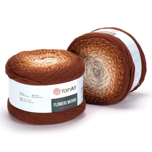 يارن ارت فلاورز مرينو شتوي 537 YarnArt Flowers Mer...