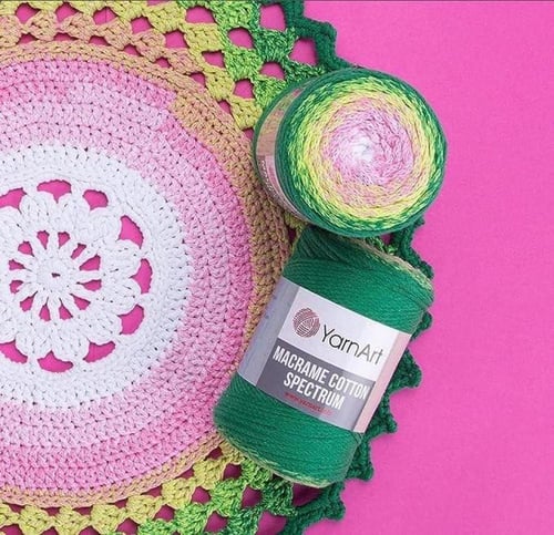 يارن ارت مكرمية قطن سبكتروم 1304 YarnArt Cotton Sp...