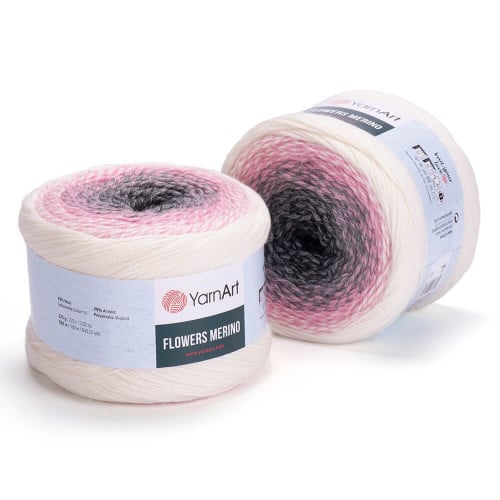 يارن ارت فلاورز مرينو شتوي 546 YarnArt Flowers Mer...