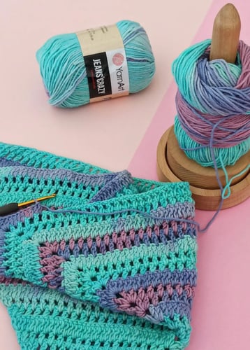 يارن ارت جينز كريزي 7202 YarnArt Jeans Crazy