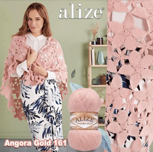 اليزا انجورا قولد موهير Angora Gold 144