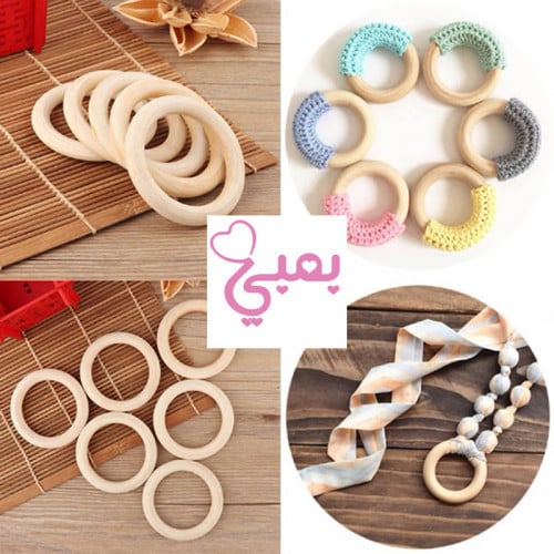 حلقة خشب 60 ملم