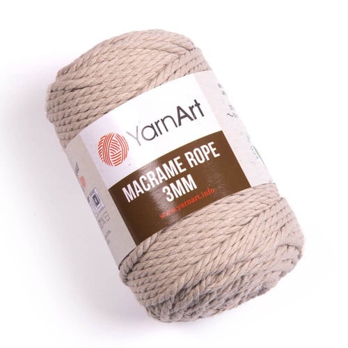 يارن ارت مكرمية روب 3 ملم 753 YarnArt Macrame Rope...