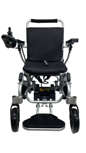 كرسي كهربائي خفيف الوزن قابل للطي بريموت مقعد 51 س...