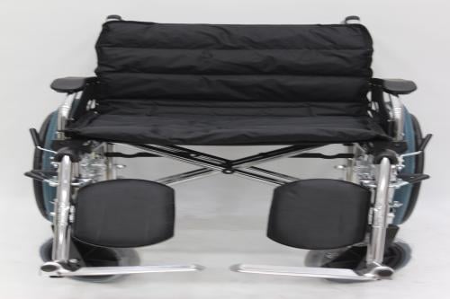 كرسى متحرك المنيوم رافع ارجل كفر كبير -24- ماس الت...