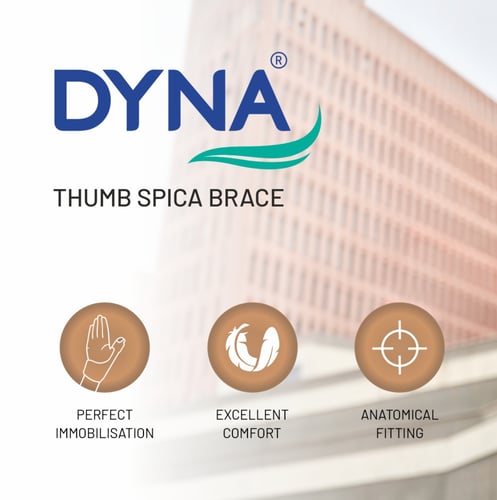 جبيرة معصم الإبهام دينا DYNA دعم لليد مقاس حر