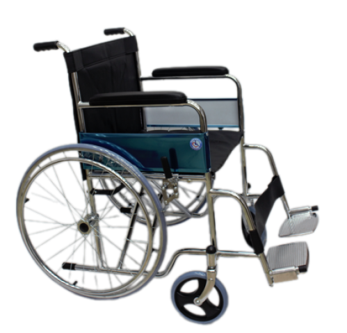 كرسى متحرك استيل كفر كبير -24-ماس التميز - KY 874-...