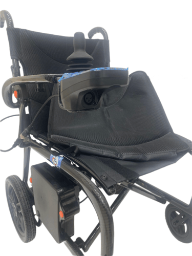 كرسي كهربائي كربون فايبر خفيف الوزن-بطارية جانبية-...