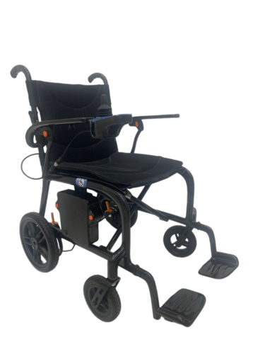 كرسي كهربائي كربون فايبر خفيف الوزن-بطارية جانبية-...