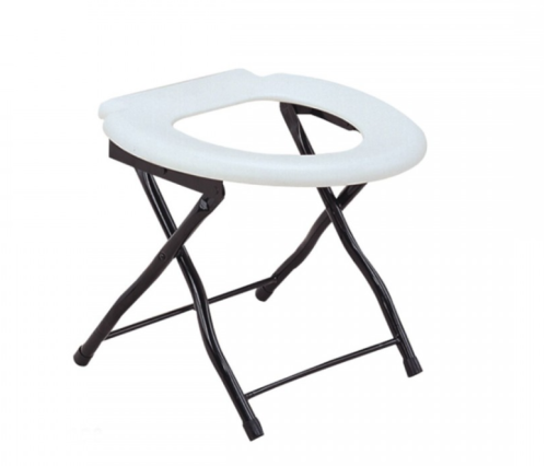 قاعدة حمام صغيرة قابلة للطي مطلية بالفولاذ 898