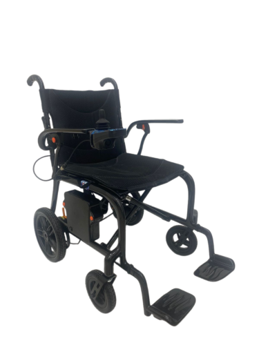 كرسي كهربائي كربون فايبر خفيف الوزن-بطارية جانبية-...