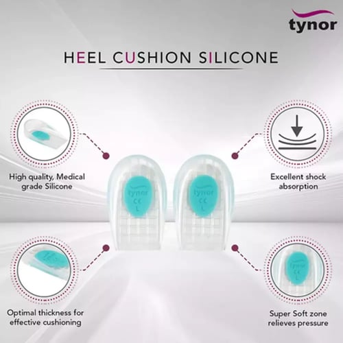 تاينور وسادة الكعب سيليكونK02