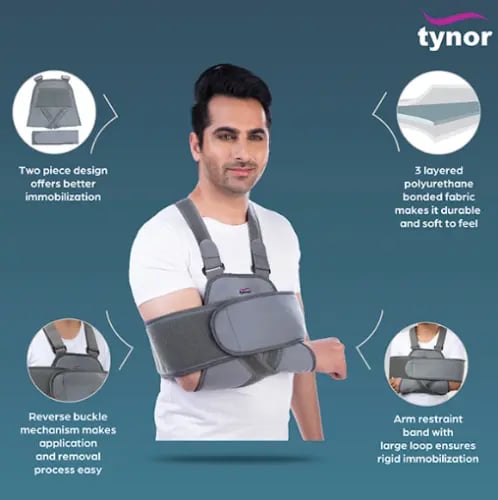 تاينور مثبت الكتف العالمي C02