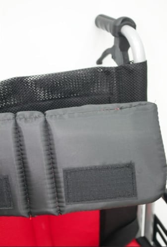 كرسي متحرك سيلفر احمر كفر وسط - 16- ماس التميز - K...