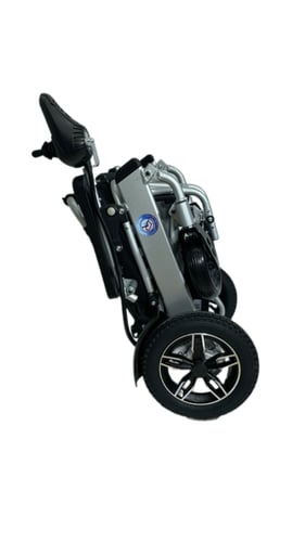 كرسي كهربائي خفيف الوزن قابل للطي بريموت مقعد 51 س...