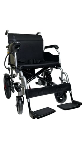 كرسي كهربائي متحرك ماس التميز 51 سم قوي ومتين