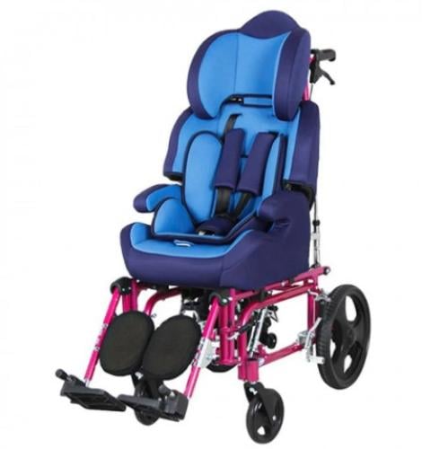 كرسي متحرك المنيوم اطفال شديد الاعاقه كفر صغير ماس...