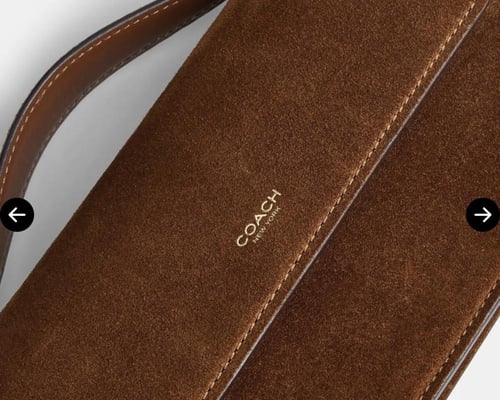 حقيبة كتف الورا بمقبض علوي - ماركة كوتش