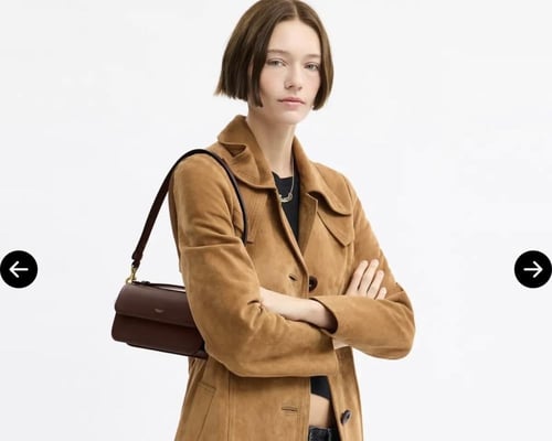 حقيبة كتف الورا بمقبض علوي - ماركة كوتش