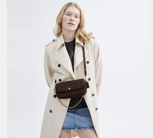 حقيبة بروك فلاب بسلسلة -ماركة كوتش