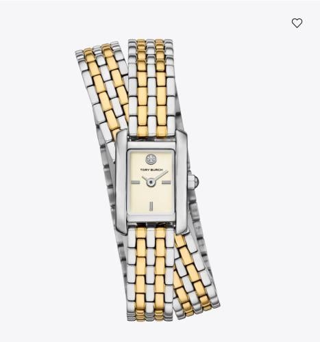 ساعة ميني إليانور على شكل ساعة وسوار مزدوج -ماركة...