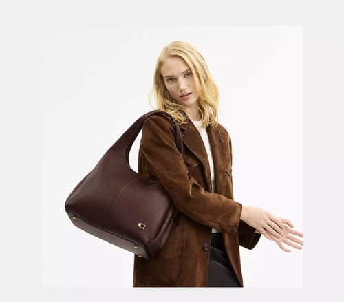 حقيبة كتف لانا حجم كبير بالوان متعددة - كوتش