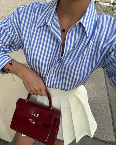 ميلي باقز شنطة ميا الفاخرة- لون نبيذي