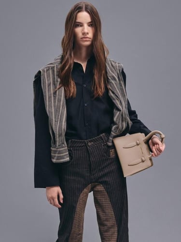 تشارلز اند كيث حقيبة حمل الين ذات تصميم شبه منحرف...