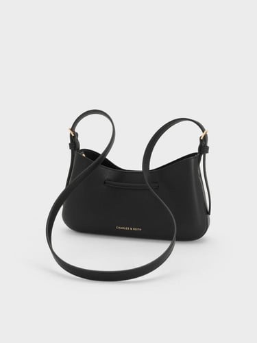 حقيبة كتف ميلا تشارلز اند كيث - أسود