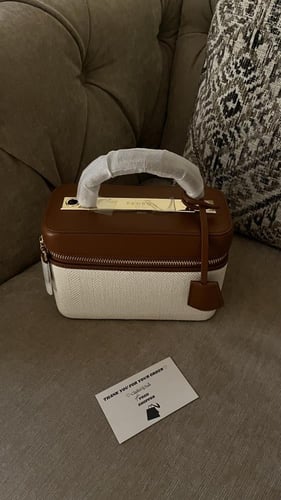 ماركة بيدرو حقيبة اري-بني قماش