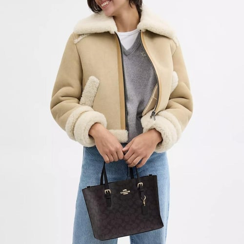 حقيبة مولي توت 25 من قماش سيجنيتشر - ماركة كوتش