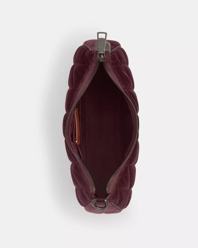 حقيبة كتف تيري المبطنه- ماركة كوتش - برغندي