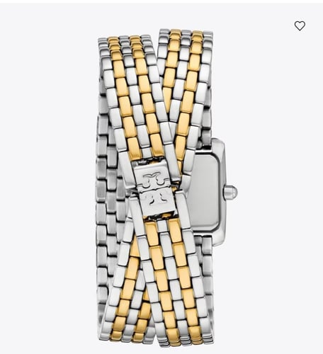 ساعة ميني إليانور على شكل ساعة وسوار مزدوج -ماركة...