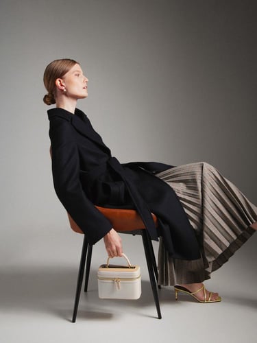 ماركة بيدرو حقيبة اري-بني قماش