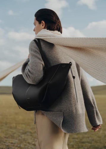 حقيبة بولين سيمي الكبيره-أسود