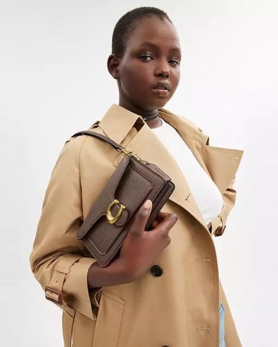 كوتش حقيبة كتف تابي 20