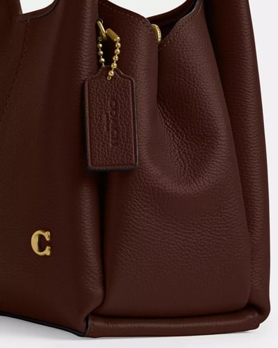 كوتش حقيبة لانا مقاس 23 -بني غامق