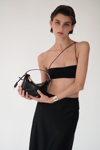 فيرافايد حقيبة هوبو ميني-أسود