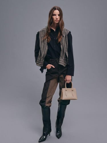 تشارلز اند كيث حقيبة حمل الين ذات تصميم شبه منحرف...